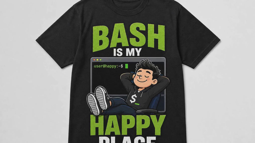 Bash is my happy place